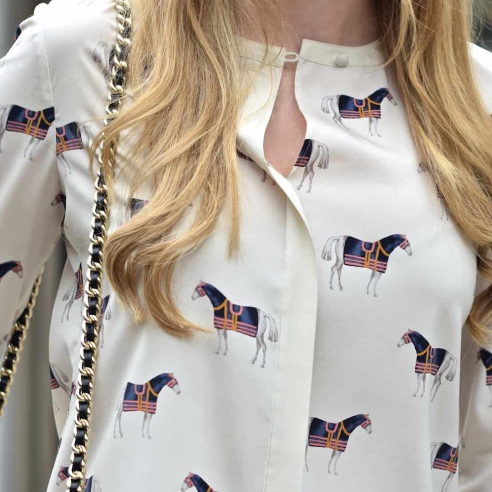 Tory Burch Meg Silk Top